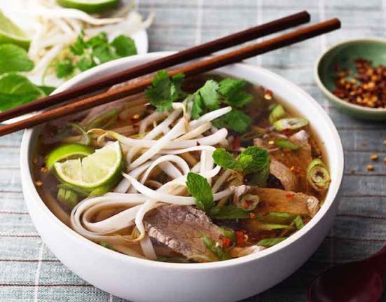 Traditional Vietnamese Pho soup recipe